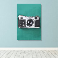 Kiev 4 classic film camera print