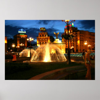 Kiev Nightlife Poster