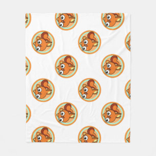 Kiff Chatterly Fleece Blanket