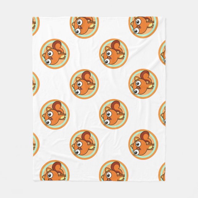 Kiff Chatterly Fleece Blanket (Front)