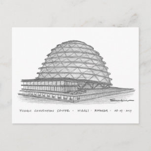 Kigali Convention Centre, Kigali, Rwanda Postcard