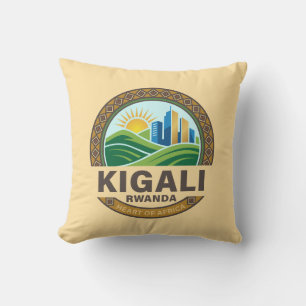 Kigali Rwanda Africa Cushion