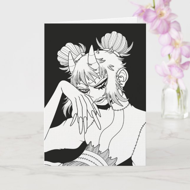Kijo Card (Orchid)