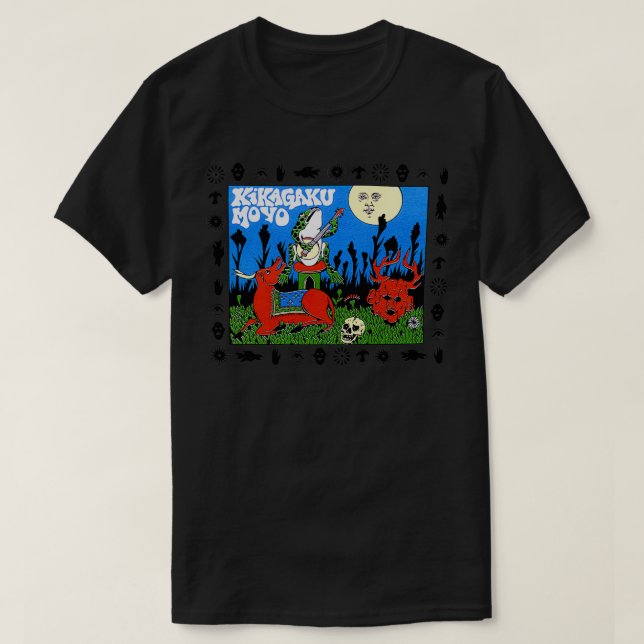 Kikagaku Moyo Merch Frog amp Moon Shirt (Design Front)