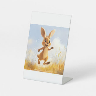 Kiki the Bunny Pedestal Sign