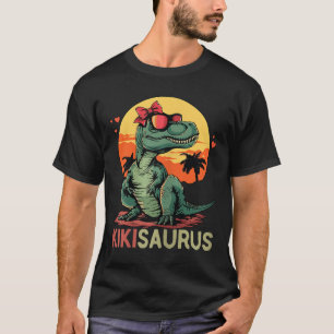 Kikisaurus Dino Dinosaur Kiki-saurus T-rex Mother' T-Shirt