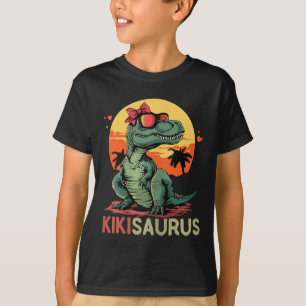 Kikisaurus Dino Dinosaur Kiki-saurus T-rex Mother' T-Shirt