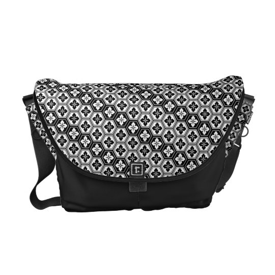 Kikkoubana Japanese Pattern Messenger Bag