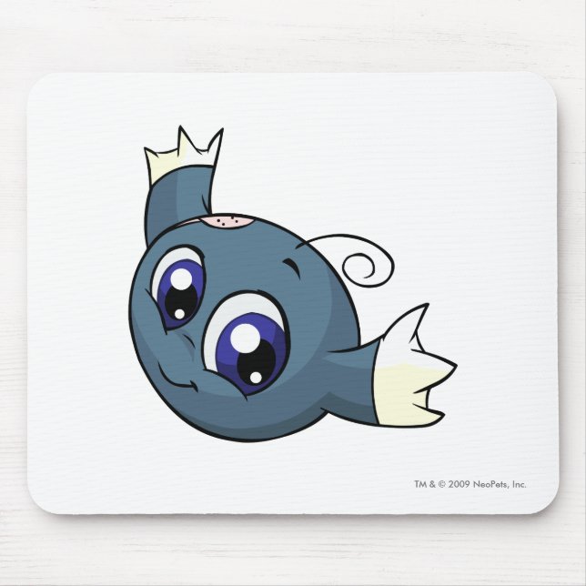 Kiko Blue Mouse Mat (Front)