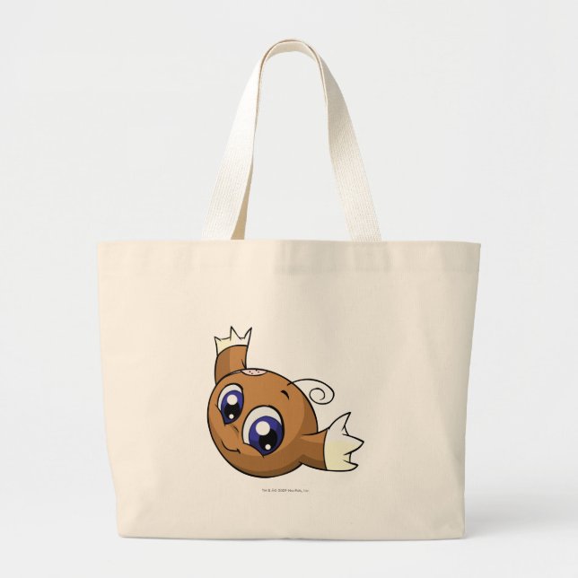 Kiko Brown Large Tote Bag (Front)