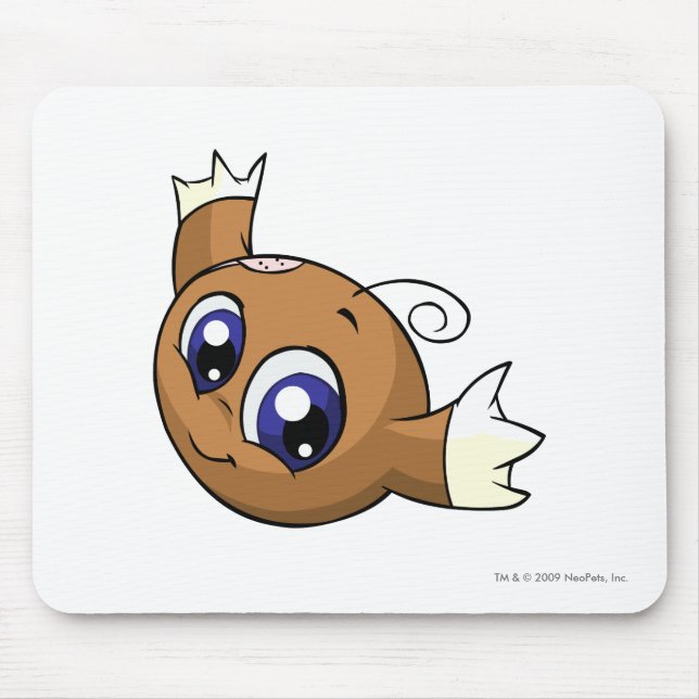 Kiko Brown Mouse Mat (Front)