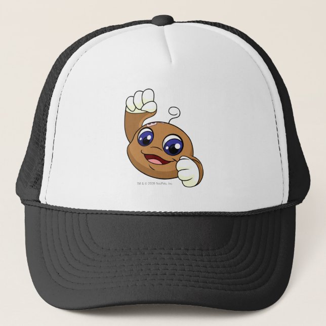 Kiko Brown Trucker Hat (Front)