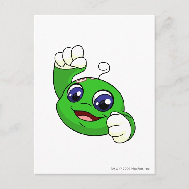 Kiko Green Postcard (Front)