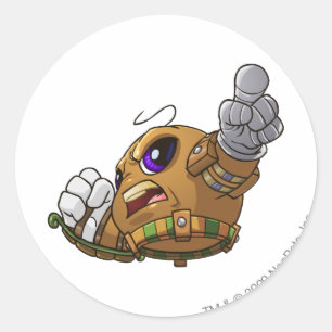 Kiko Lake Team Captain 2 Classic Round Sticker