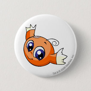 Kiko Orange 6 Cm Round Badge