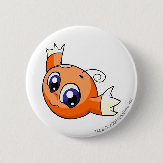 Kiko Orange 6 Cm Round Badge