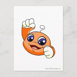 Kiko Orange Postcard