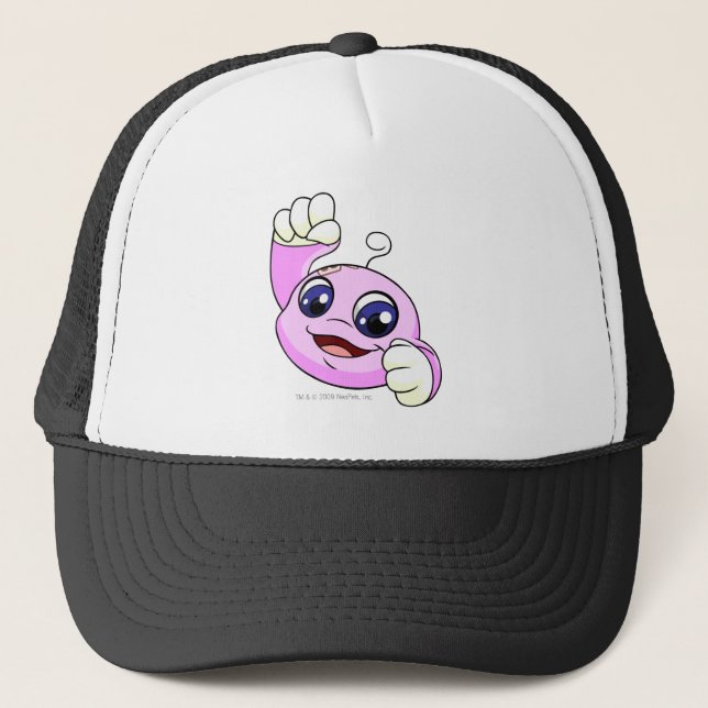 Kiko Pink Trucker Hat (Front)