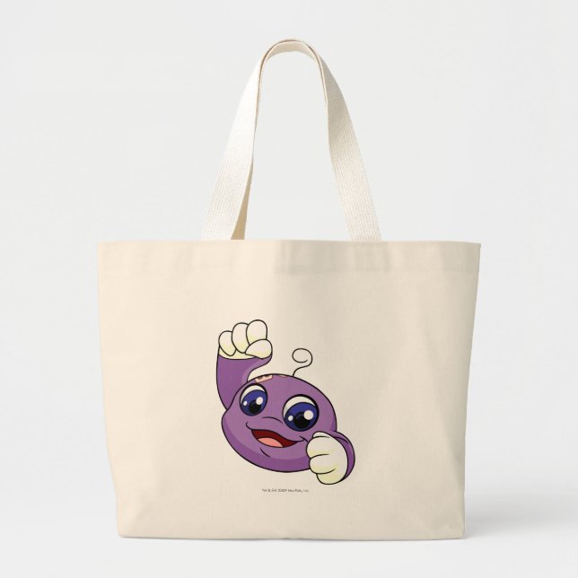 Kiko Purple Large Tote Bag (Front)