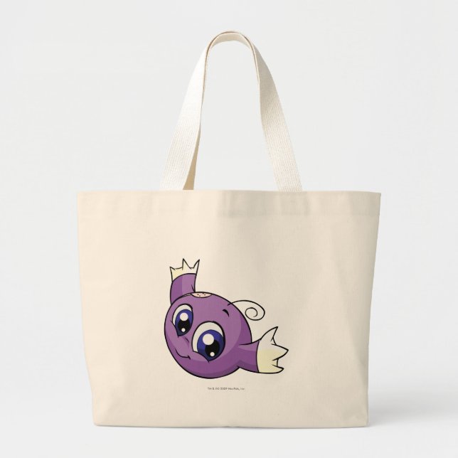 Kiko Purple Large Tote Bag (Front)