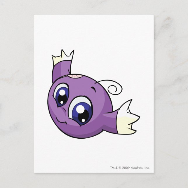 Kiko Purple Postcard (Front)