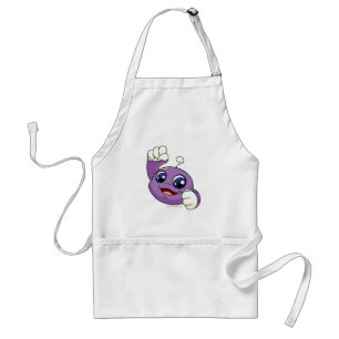 Kiko Purple Standard Apron