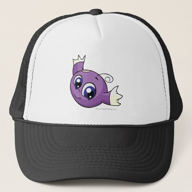 Kiko Purple Trucker Hat (Front)