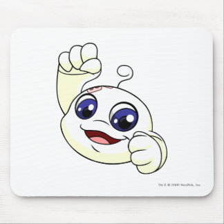 Kiko White Mouse Mat