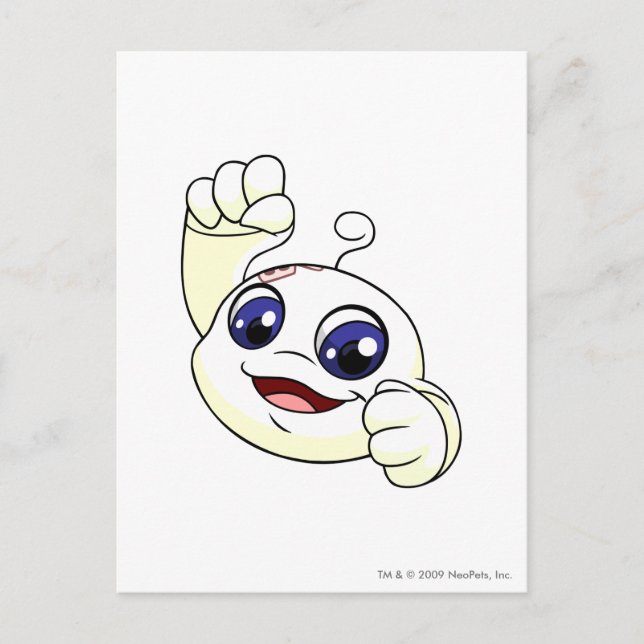 Kiko White Postcard (Front)