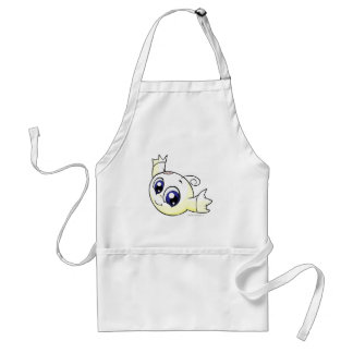 Kiko White Standard Apron