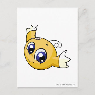 Kiko Yellow Postcard