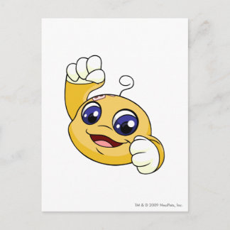 Kiko Yellow Postcard