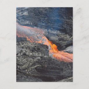 Kilauea Lava Flow Postcard