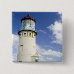 Kilauea Lighthouse 15 Cm Square Badge