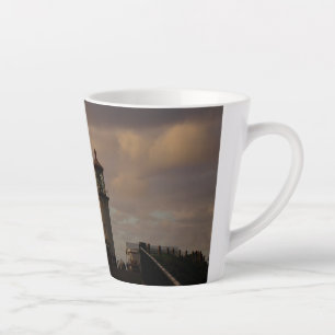 Kilauea Lighthouse in Hawaii Latte Mug