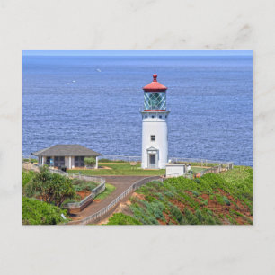 Kilauea Lighthouse on Kauai, Hawaii Postcard