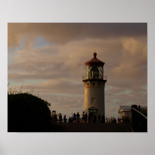 Kilauea Lighthouse Photo on a Poster