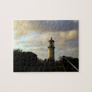 Kilauea Point Lighthouse at Dusk Jigsaw Puzzle