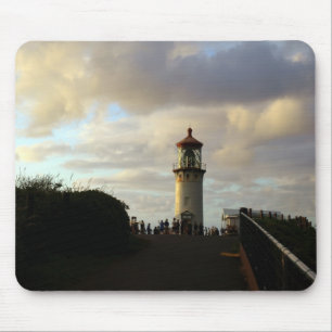 Kilauea Point Lighthouse at Dusk Mouse Mat
