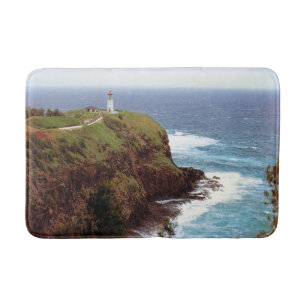 Kilauea Point Lighthouse, Kauai, Hawaii Bath Mat