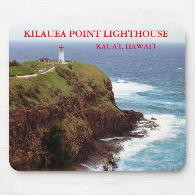 Kilauea Point Lighthouse, Kauai, Hawaii Mousepad (Front)