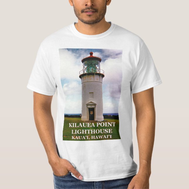 Kilauea Point Lighthouse, Kauai, Hawaii T-Shirt (Front)