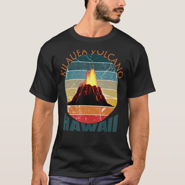 Kilauea Volcano Eruption Hawaii Geological Survey T-Shirt (Front)