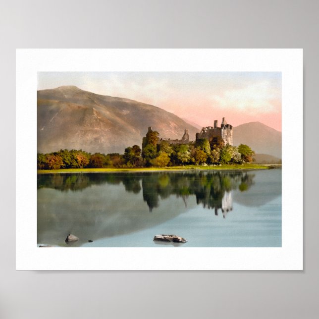 Kilchurn Castle Scotland Poster (Front)