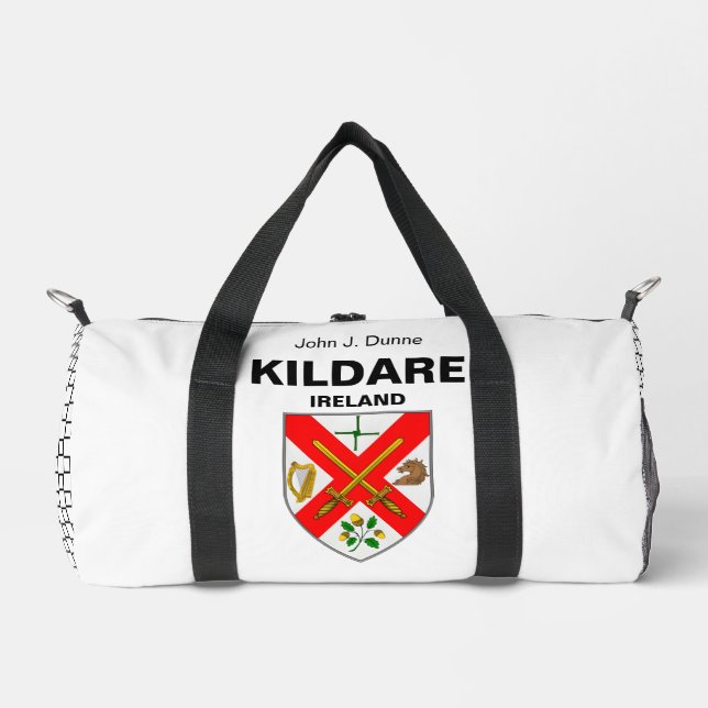 Kildare Ireland - Irish Personalised Duffle Bag (Front)