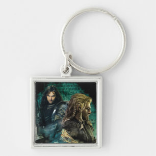 Kili & Fili Over Erebor Key Ring