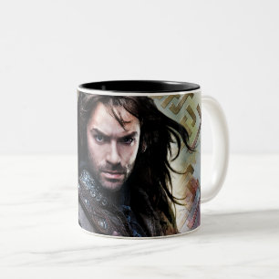 KILI THE DWARF™ With Name Two-Tone Coffee Mug