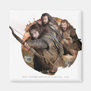 Kili, THORIN OAKENSHIELD™, and Fili Magnet