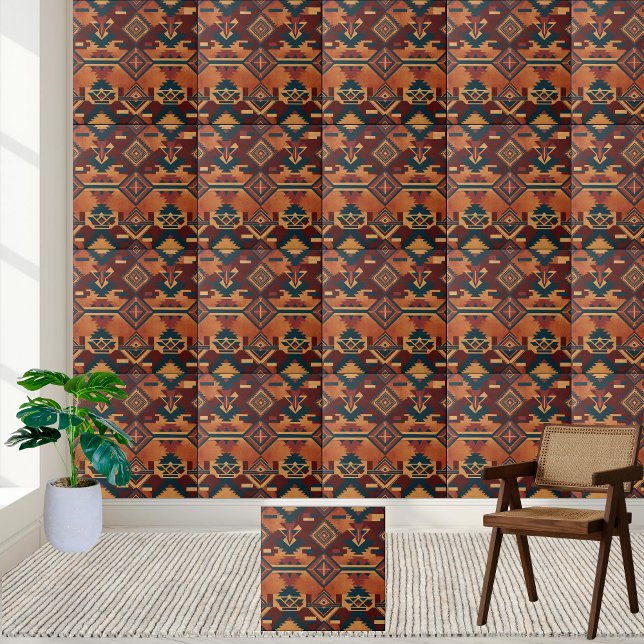 Kilim Inspired Pattern Tile for Kitchen Backsplash (Kilim Inspired Pattern Tile for Kitchen Backsplash)