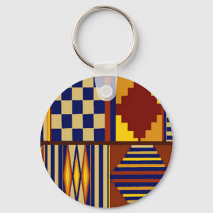 Kilim Prayer Rug design Key Ring